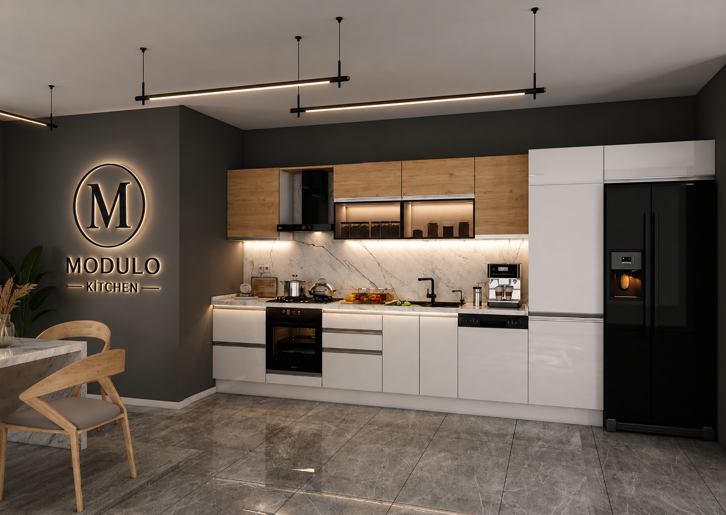MODULO KITCHEN 047 – Готов кухненски комплект 450 см - Image 4