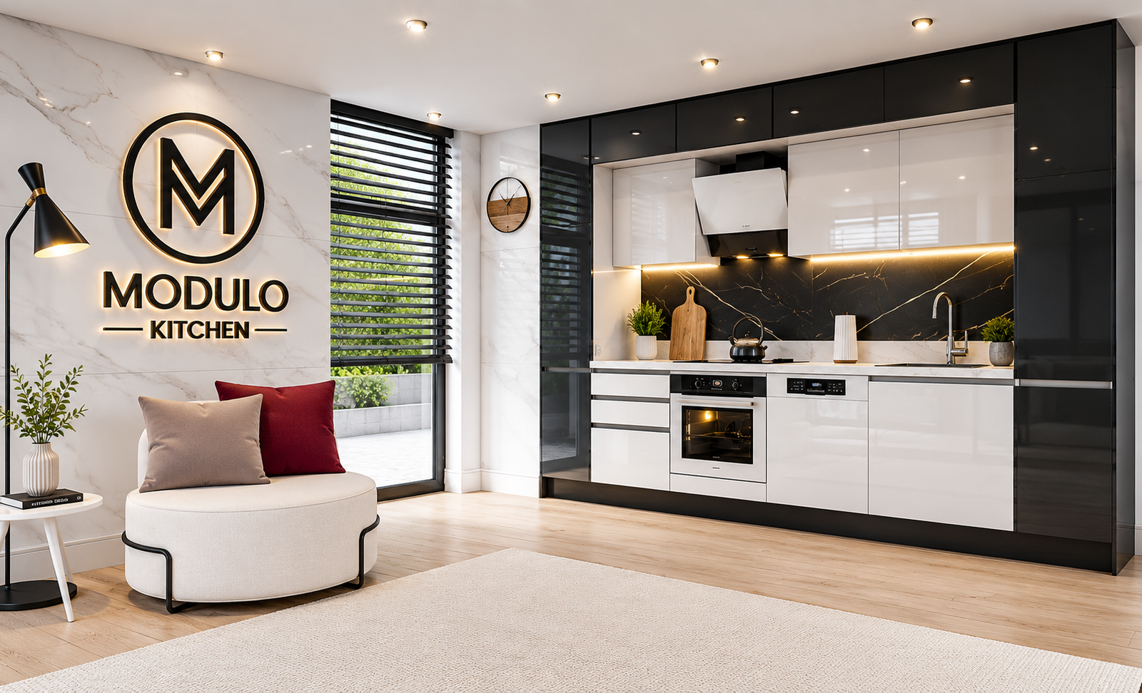 MODULO KITCHEN 022 – Готов кухненски комплект 320 см