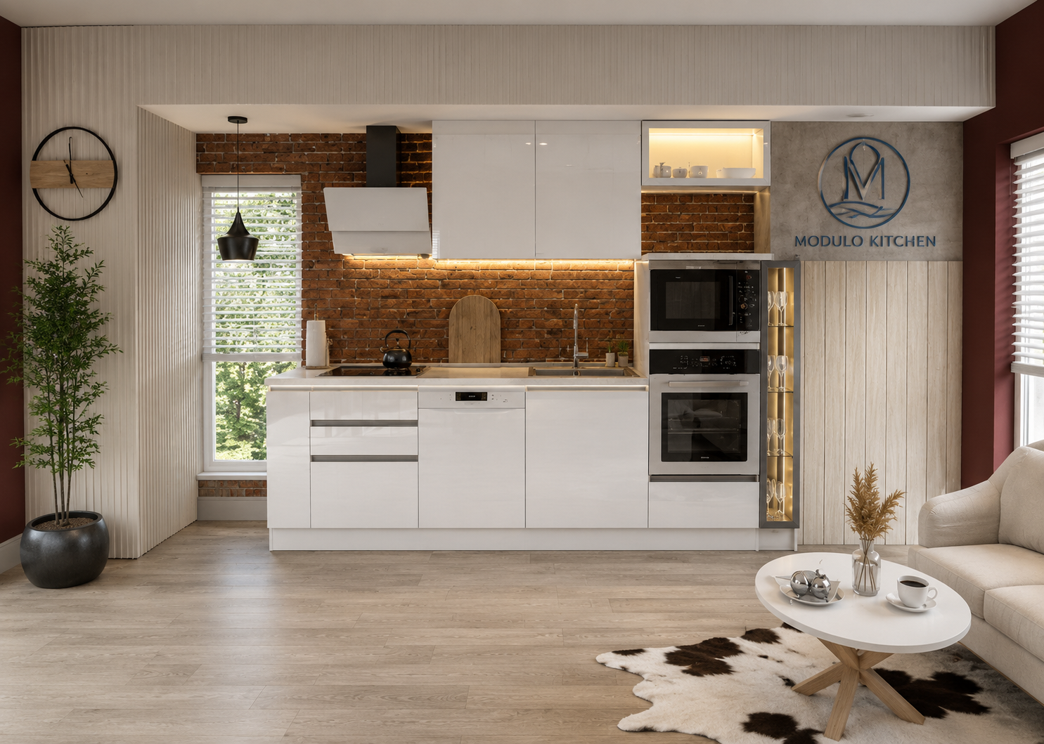 MODULO KITCHEN 013 – Готов кухненски комплект 280 см