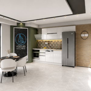 MODULO KITCHEN 017 – MDF Готов кухненски комплект 300 см