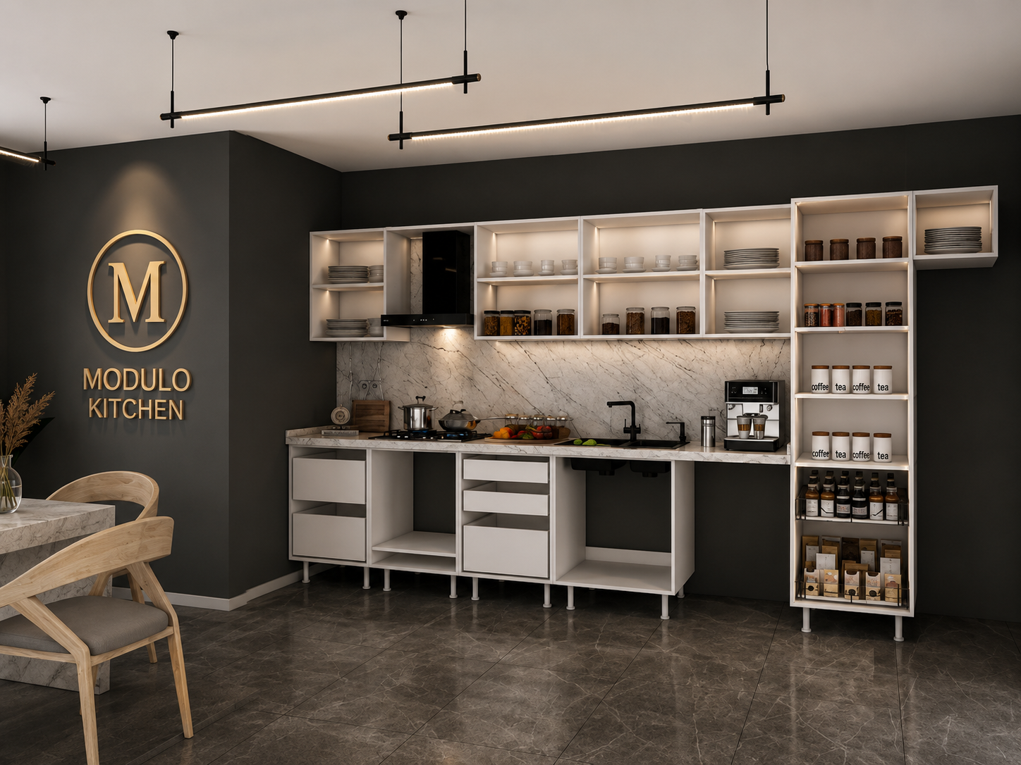MODULO KITCHEN 047 – Готов кухненски комплект 450 см - Image 2