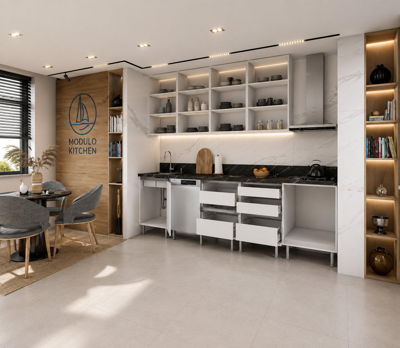 MODULO KITCHEN 015 – Готов кухненски комплект 300 см - Image 4
