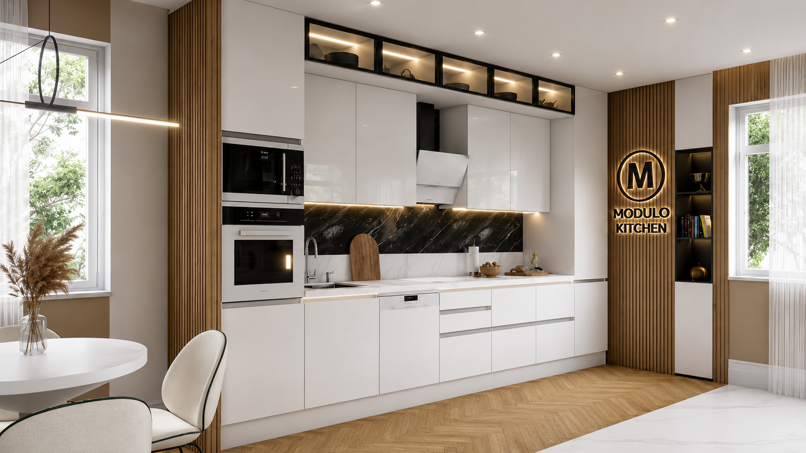 MODULO KITCHEN 034 – Готов кухненски комплект 420 см - Image 2