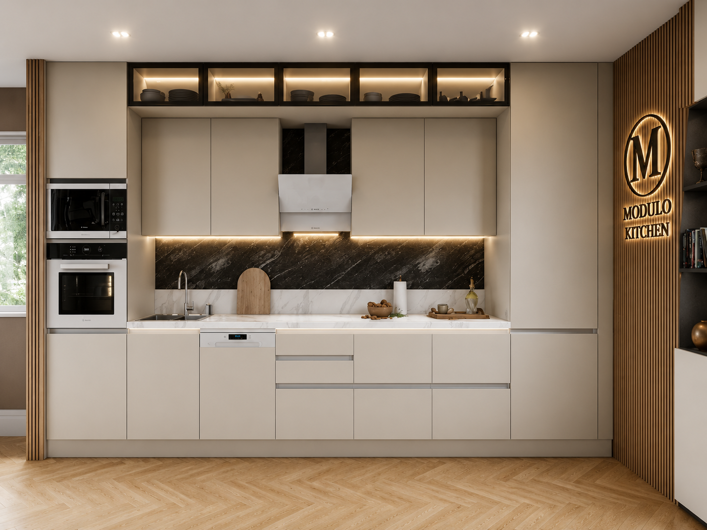 MODULO KITCHEN 034 – Готов кухненски комплект 420 см - Image 5