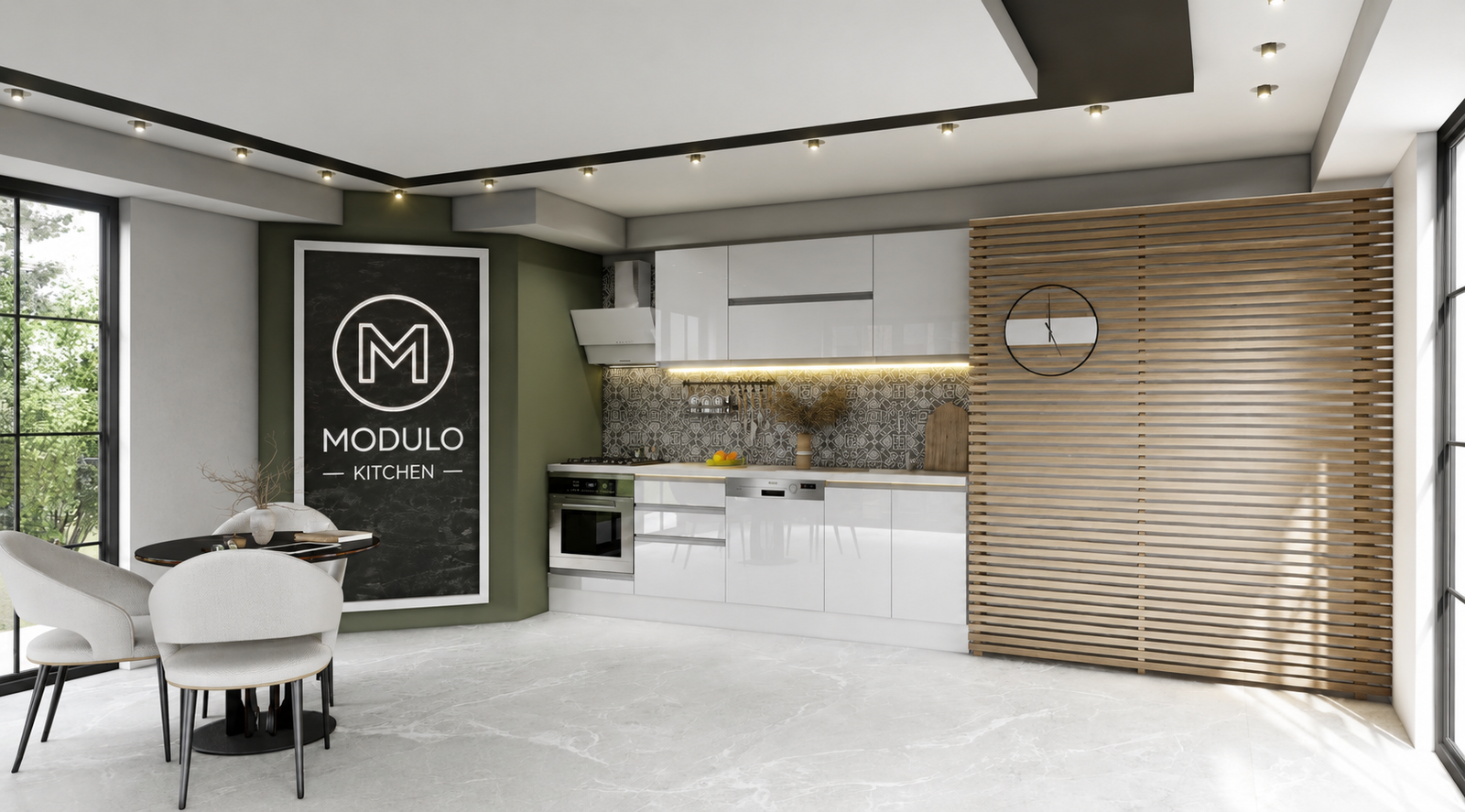 MODULO KITCHEN 005 – Готова кухня 250 см
