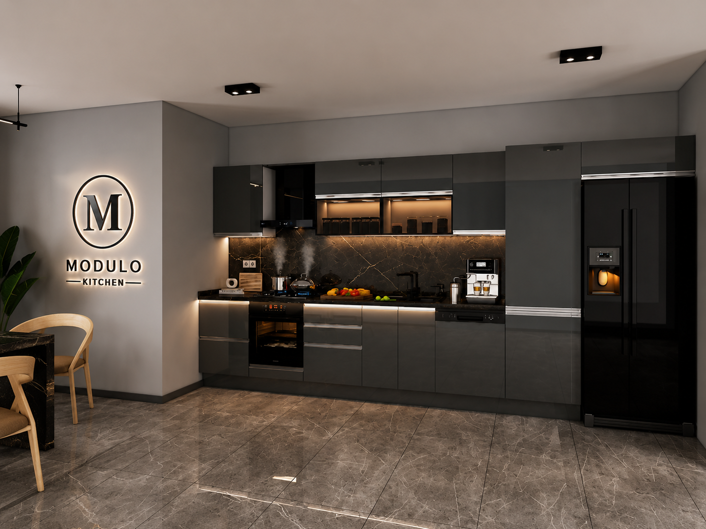 MODULO KITCHEN 047 – Готов кухненски комплект 450 см - Image 6