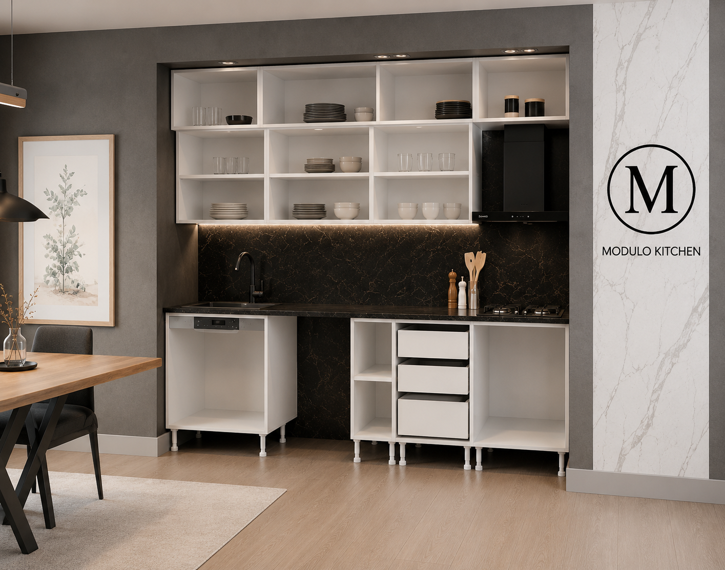 MODULO KITCHEN 046 – Готов кухненски комплект 300 см - Image 2