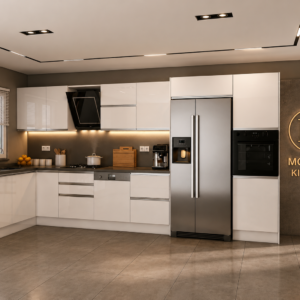 MODULO KITCHEN 035 – Готов кухненски комплект L модел 430x160 см