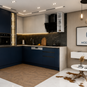 MODULO KITCHEN 008 – Готов кухненски комплект L модел 260x220 см