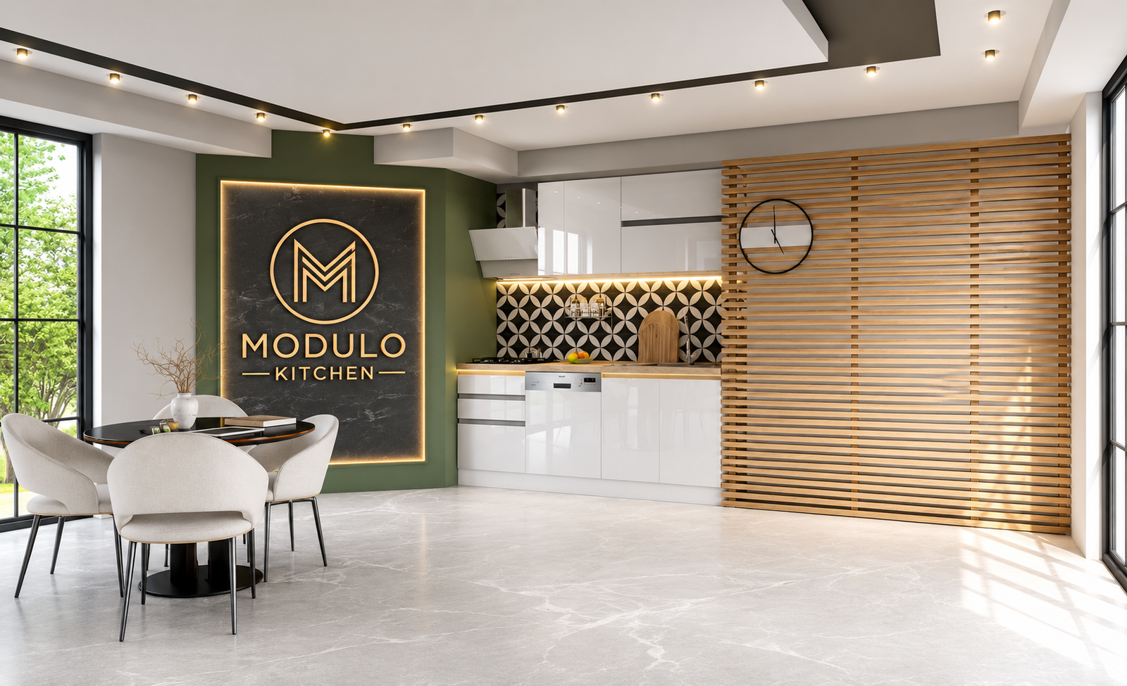 MODULO KITCHEN 002 – Готов кухненски комплект 210 см