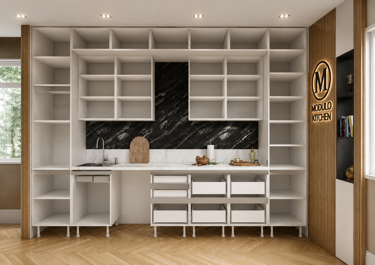 MODULO KITCHEN 034 – Готов кухненски комплект 420 см - Image 4