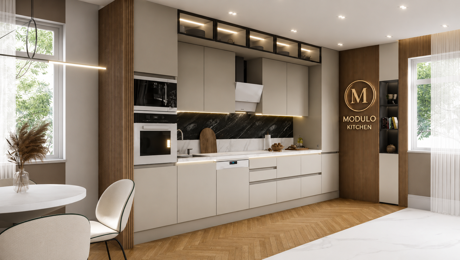 MODULO KITCHEN 034 – Готов кухненски комплект 420 см - Image 6