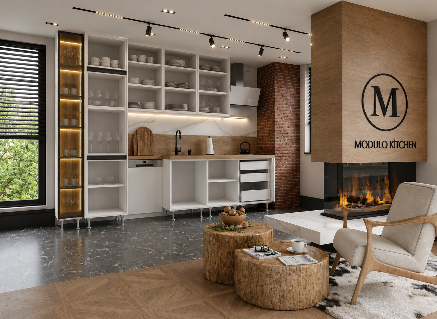 MODULO KITCHEN 026 – Готов кухненски комплект 330 см - Image 6