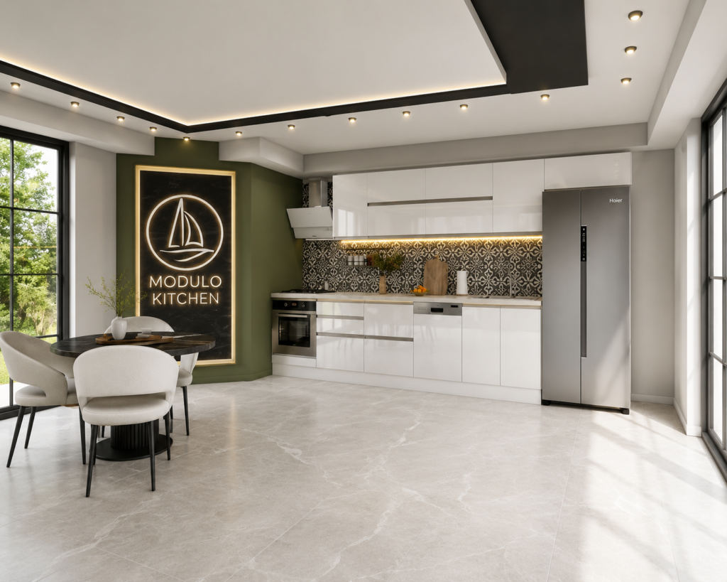 MODULO KITCHEN 031 – Готов кухненски комплект 400 см