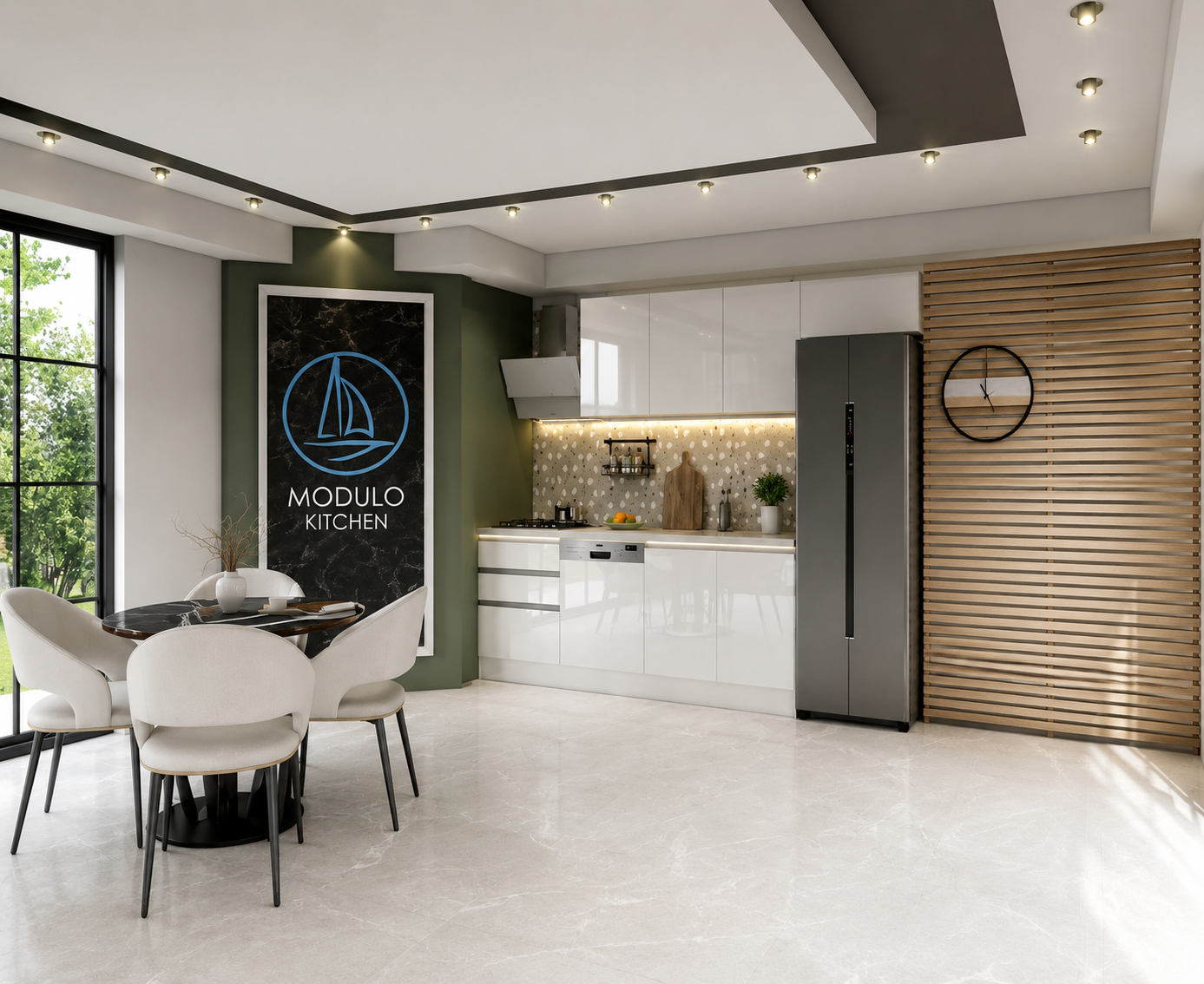 MODULO KITCHEN 014 – Готов кухненски комплект 290 см
