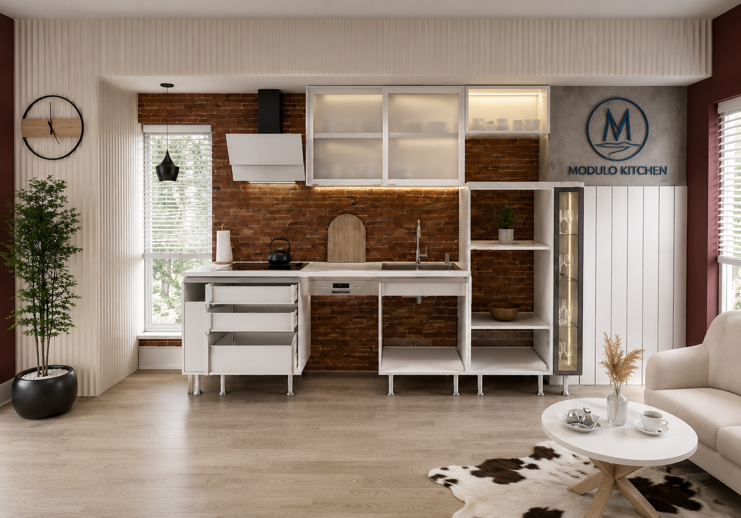 MODULO KITCHEN 013 – Готов кухненски комплект 280 см - Image 3
