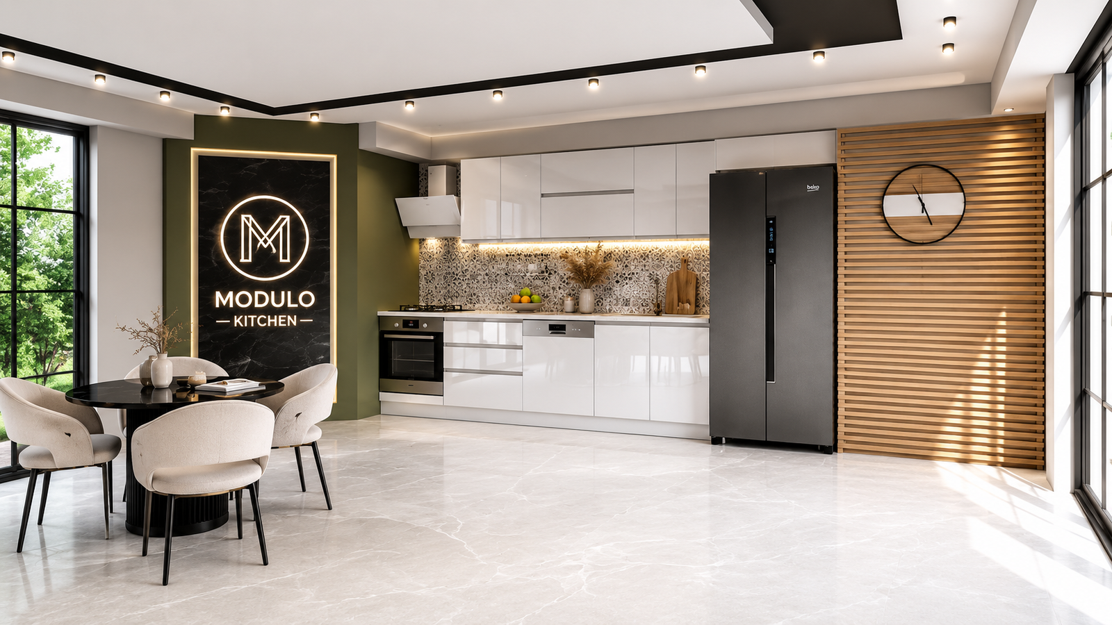 MODULO KITCHEN 006 – Готов кухненски комплект 250 см
