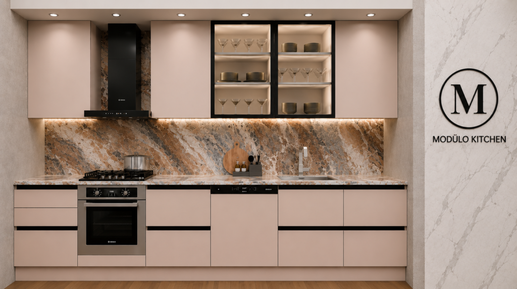 MODULO KITCHEN 043 – Готов кухненски комплект 360x260 см
