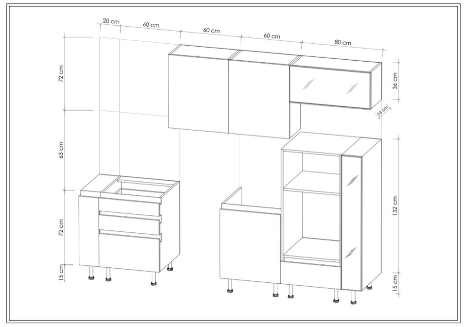 MODULO KITCHEN 013 – Готов кухненски комплект 280 см - Image 4