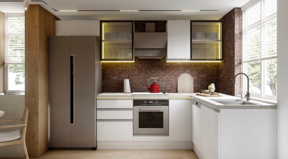 MODULO KITCHEN 042 – Готов кухненски комплект 300x200 см - Image 4