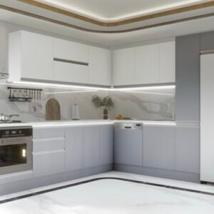 MODULO KITCHEN 020 – Готов кухненски комплект L модел 300x300 см