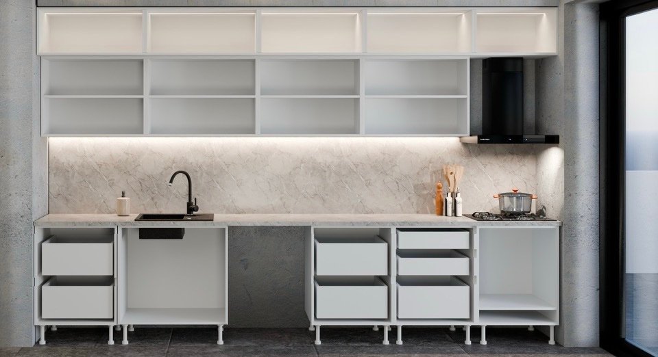 MODULO KITCHEN 045 – Готов кухненски комплект 380 см - Image 4