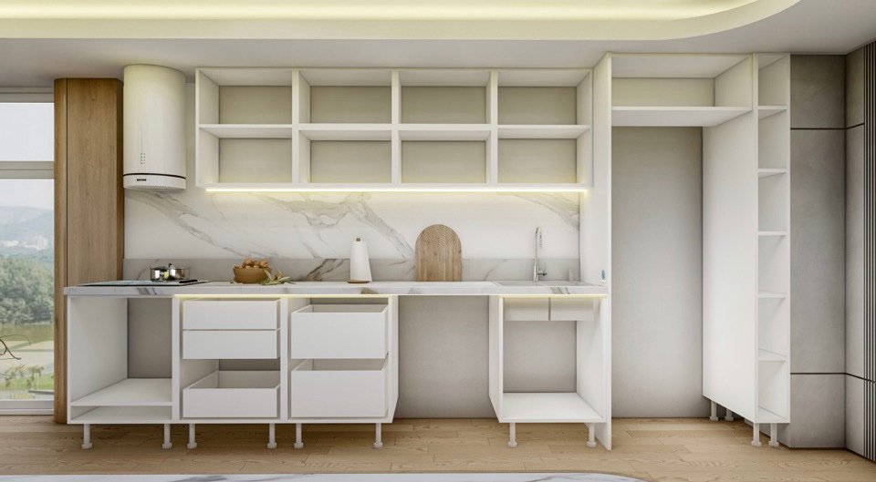 MODULO KITCHEN 030 – Готов кухненски комплект 400 см - Image 3