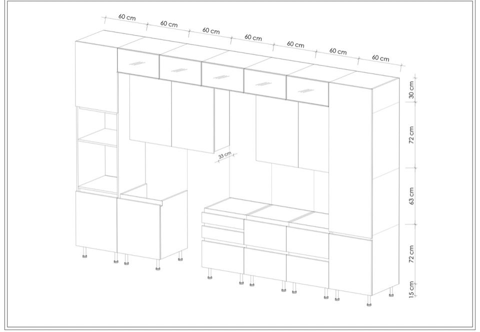 MODULO KITCHEN 034 – Готов кухненски комплект 420 см - Image 9