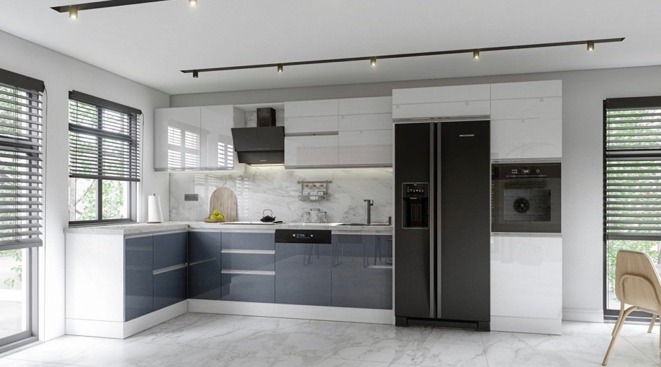 MODULO KITCHEN 035 – Готов кухненски комплект L модел 430x160 см - Image 5