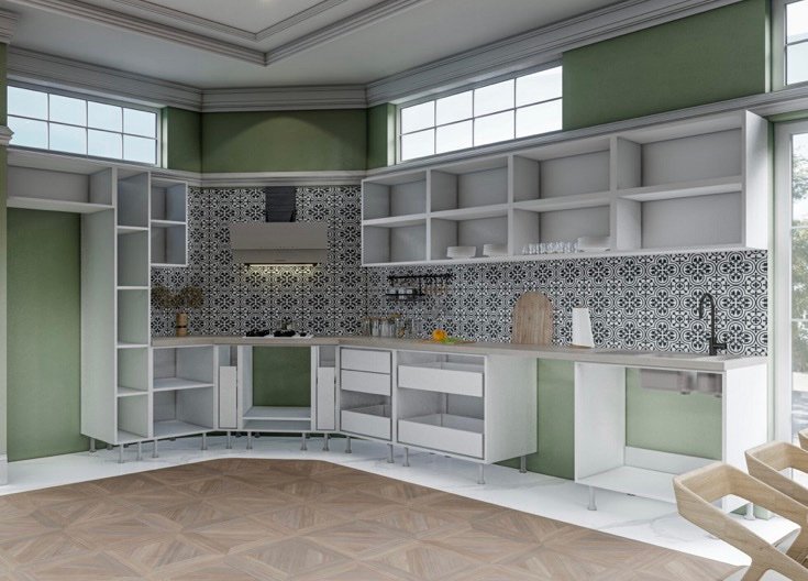 MODULO KITCHEN 039 – Готов кухненски комплект с ъглов модул 540 см - Image 4