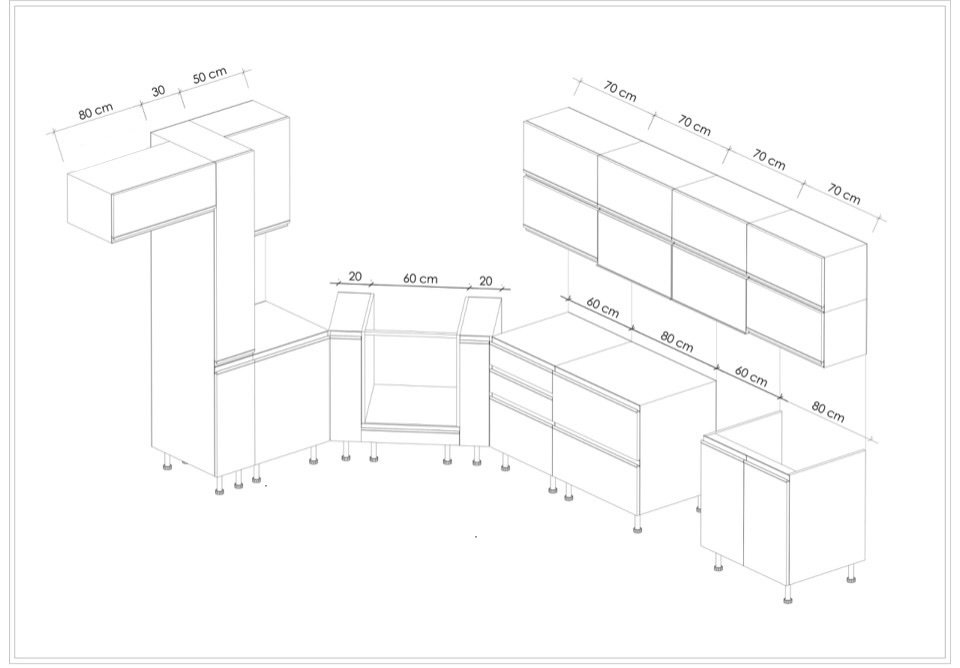 MODULO KITCHEN 039 – Готов кухненски комплект с ъглов модул 540 см - Image 5
